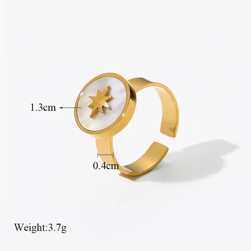 Gold Vintage Cuff Rings