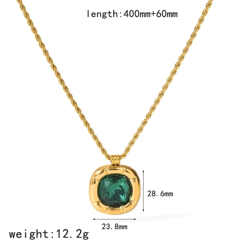Conjunto de Choker e Brincos com Zircônia Cúbica