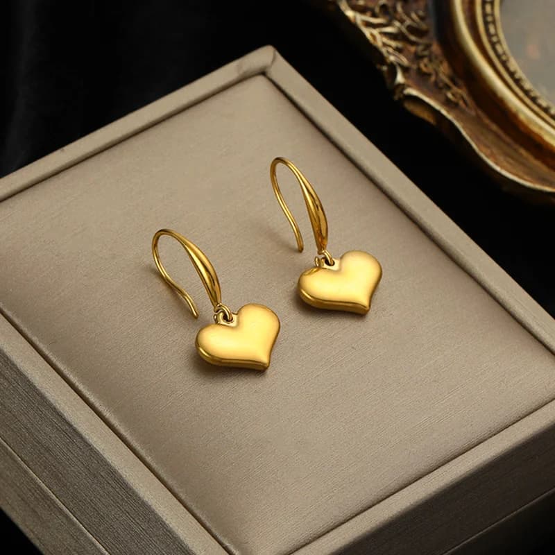 Brincos Pendentes Fashion, Aço Inoxidável 316L